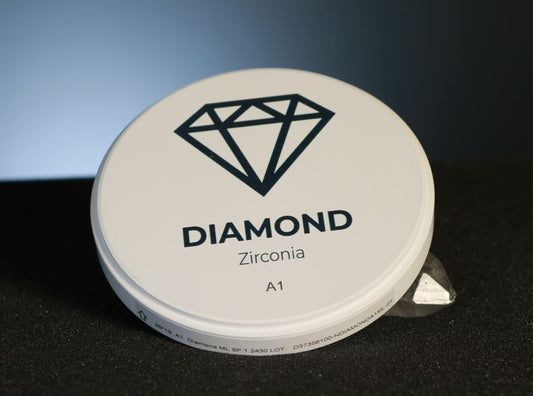 Diamond (Signature) Zirconia Puck - 20mm - Box of 1 each